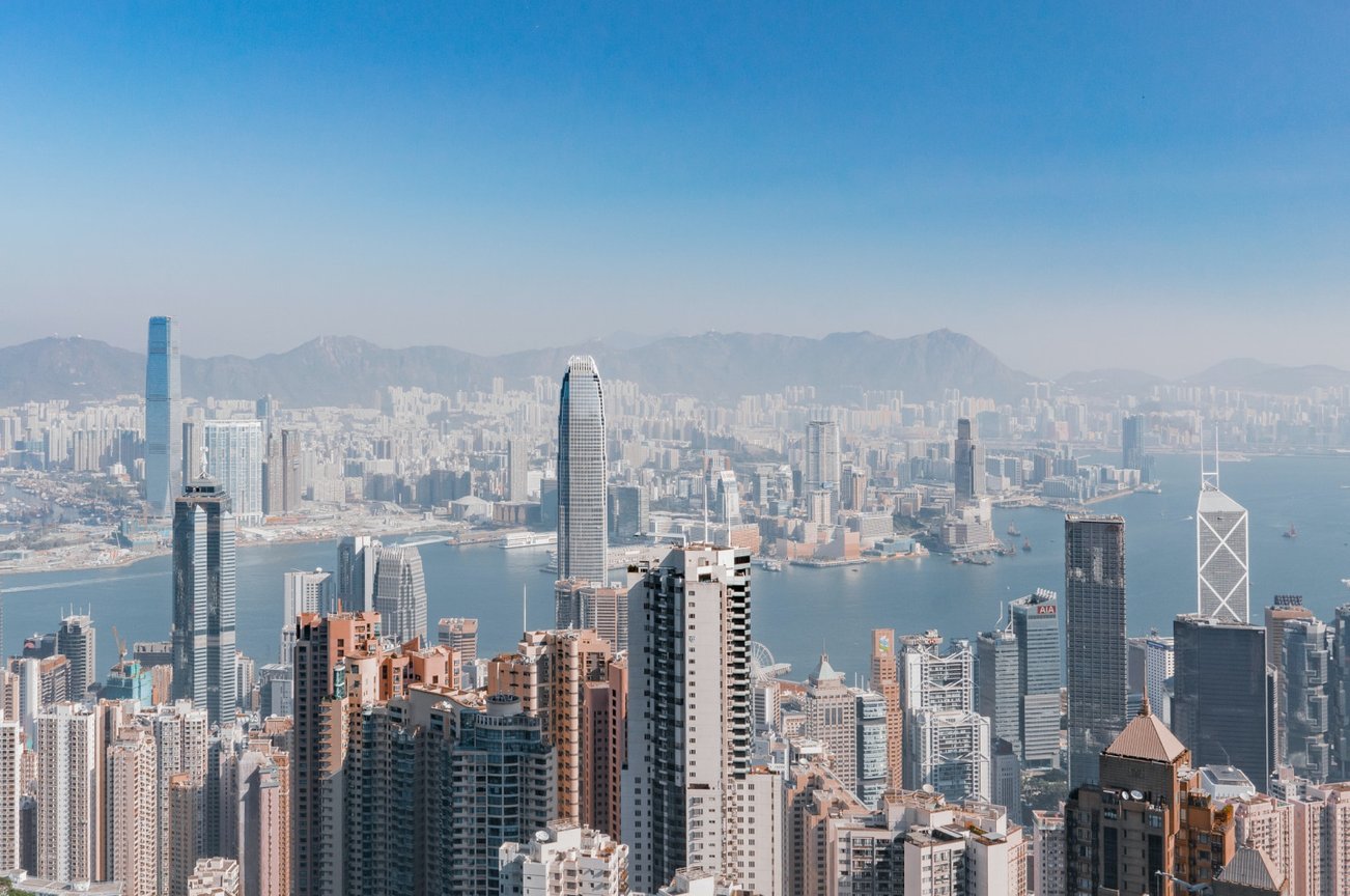 Skyline of Hong Kong